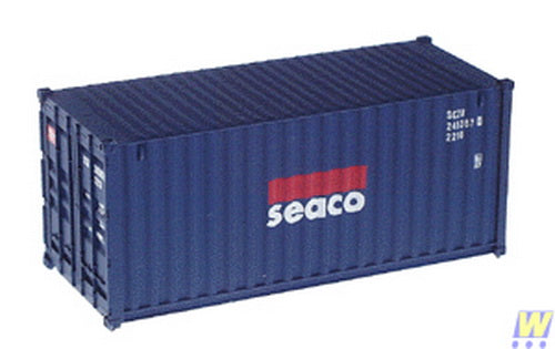 Walthers 933-2010 HO Scale Plastic 20' Container - Seaco