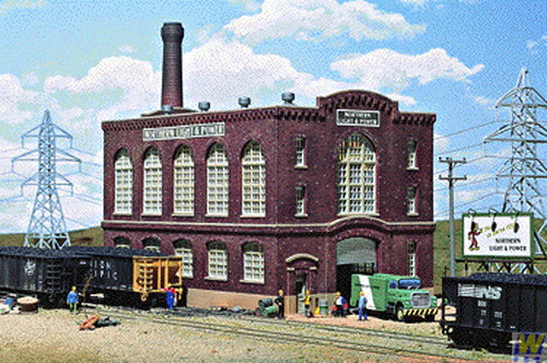 Walthers 933-3021 HO Northern Light & Power Industrial Structure Building Kit