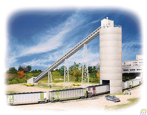 Walthers 933-3247 N Scale Western Flood Loader Industrial Building Kit EX/Box