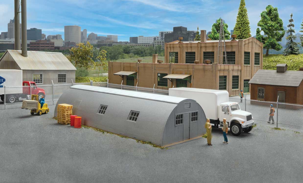 Walthers 933-3560 HO Quonset Hut Building Kit