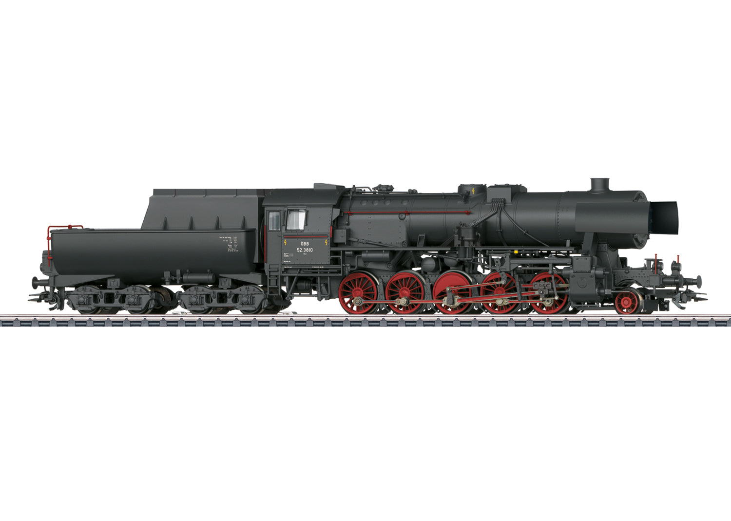 Marklin 39533 HO OBB Class 52 Steam Locomotive #52 3810