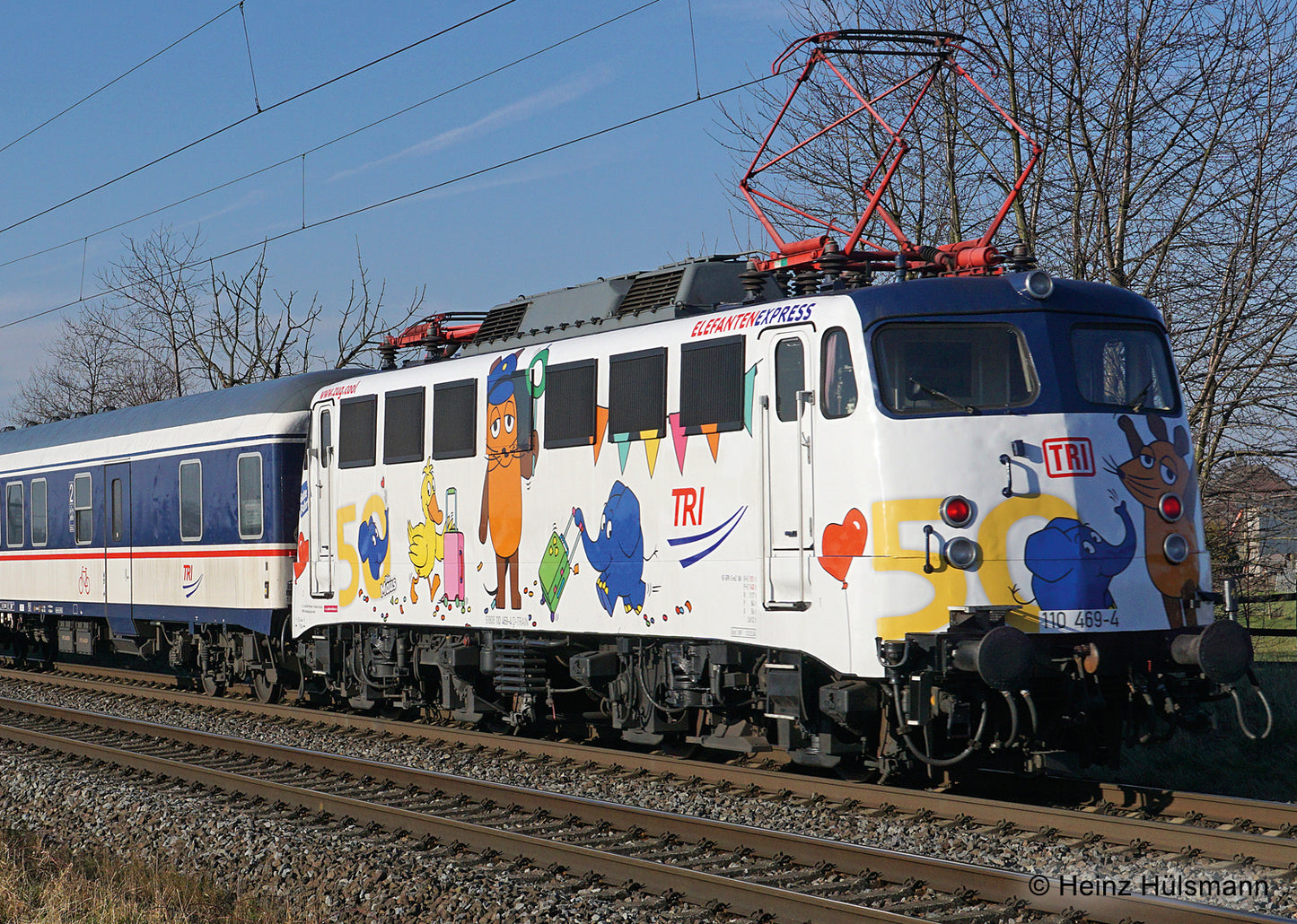 Marklin 39111 HO Train Rental, Inc. Class 110 Electric Locomotive #110 469-4