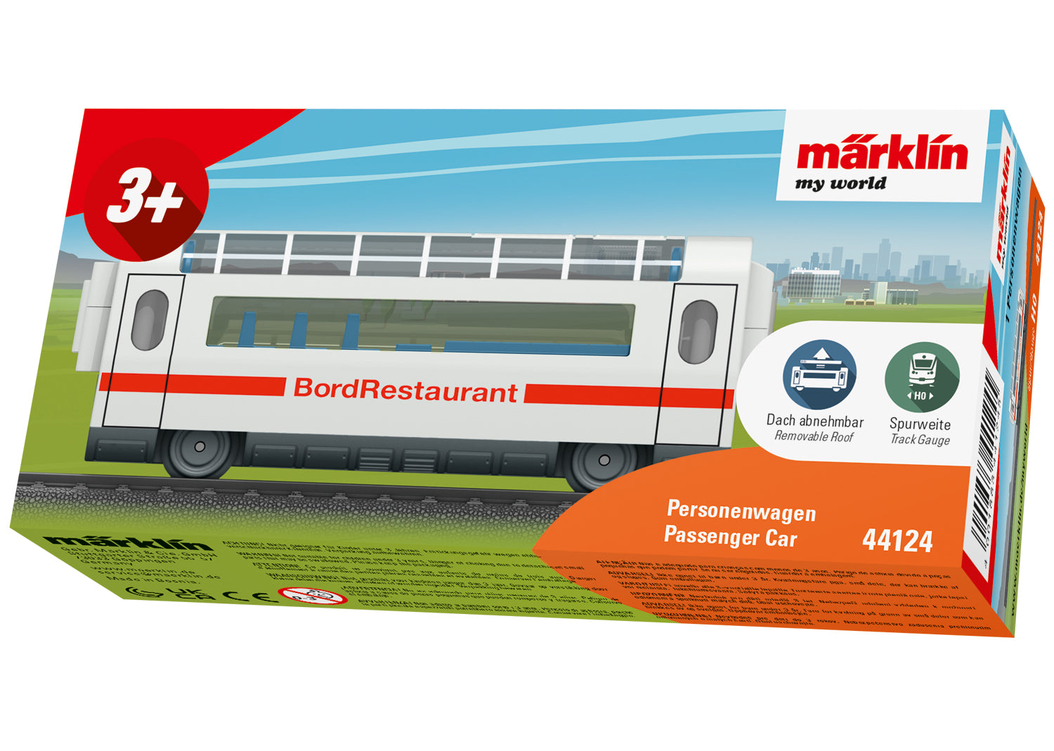 Marklin 44124 HO Marklin My World Bord Restaurant Passenger Car