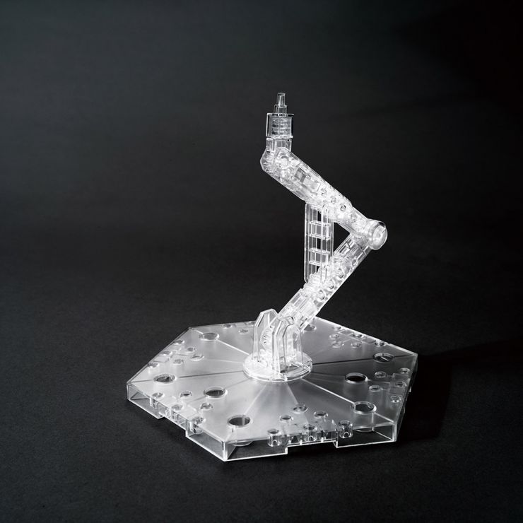 Bandai 2413802 1:144 Clear Action Base 5 Display Stand