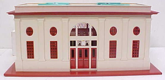 MTH 10-1070 Standard Gauge White and Red Double Passenger Station #116 LN/Box