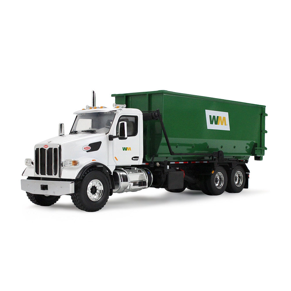 First Gear 10-4395D 1:34 Peterbilt 567 Refuse Garbage Truck w/Roll-Off Container