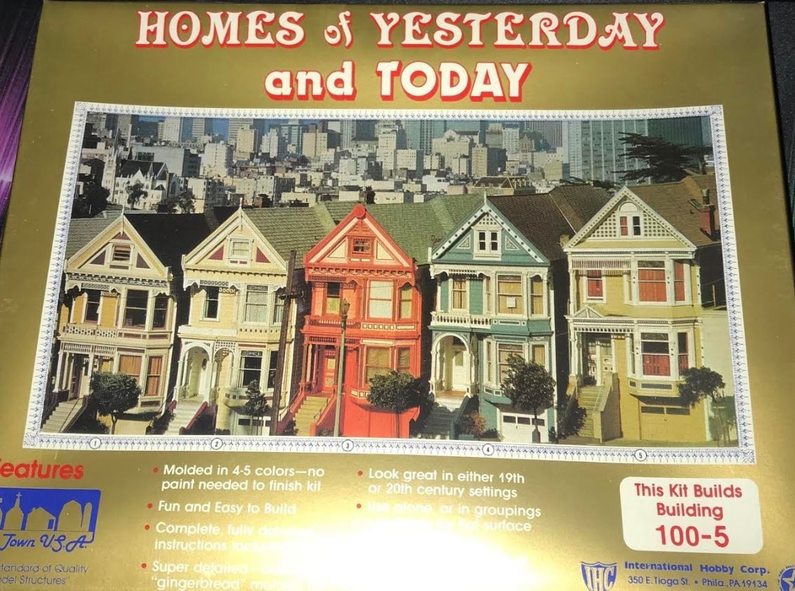 IHC 100-5 HO Homes of Yesterday and Today Building Kit