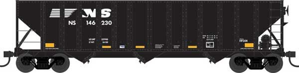 Bowser 43210 HO Norfolk Southern Executive Line 100-Ton 3-Bay Hopper RTR #146230