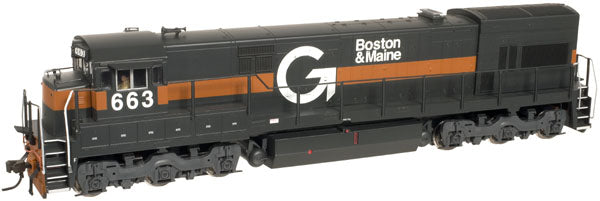 Atlas 10000881 HO Guilford/Boston & Maine U30C Phase III Locomotive #663