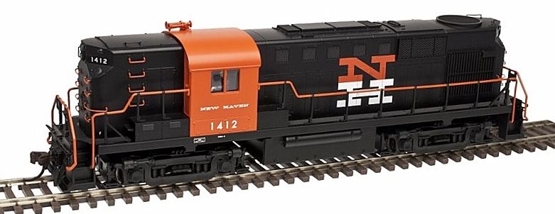 Atlas 10002138 HO New Haven Alco RS11 Diesel Engine #1412