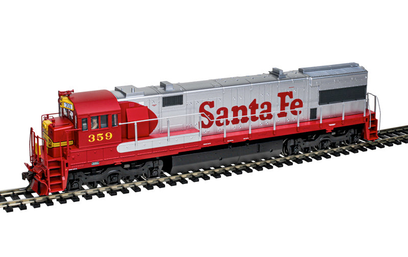 Atlas 10004601 HO SF Early Passenger Silver Series U28CG Diesel Locomotive #359