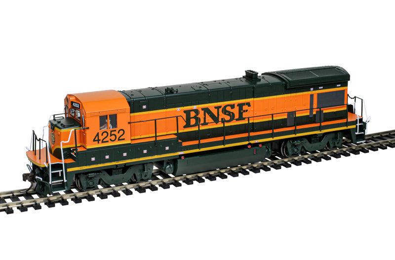 Atlas 10004695 HO BNSF H1 Silver B23-7 Low Nose Diesel Locomotive #4252