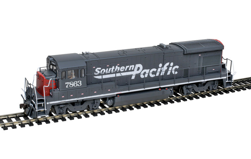 Atlas 10004708 HO Southern Pacific Silver B30-7 Low Nose Diesel Locomotive #7863