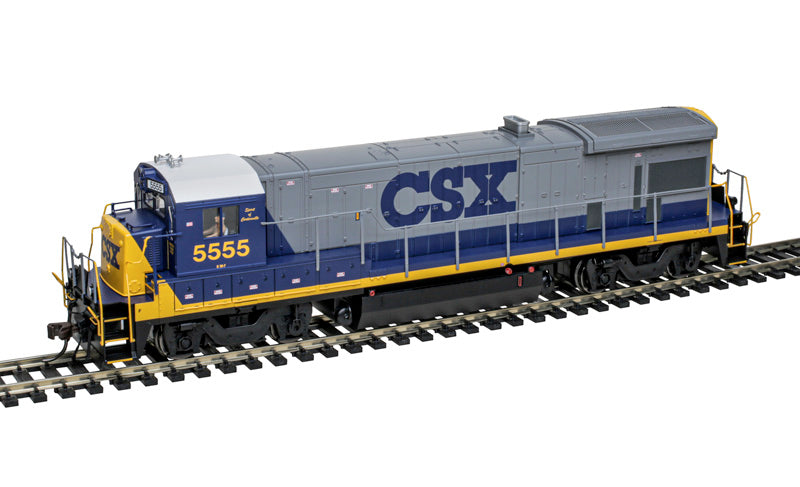 Atlas 10004721 HO CSX Gold Series B30-7 Low Nose Diesel Locomotive #5555