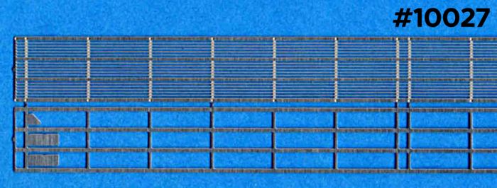 Highliner 10027 HO B Unit Horizontal Grilles (Set of 2)