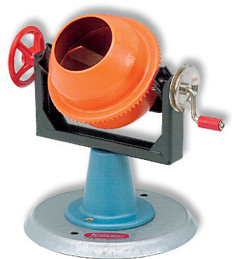 Wilesco M63 Concrete Mixer- Rotaing, Tiltable Barrel