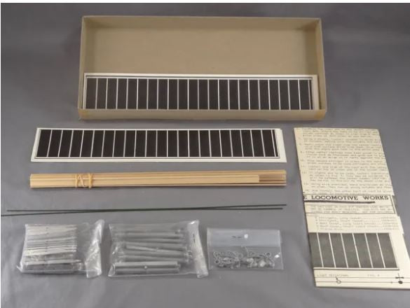 Keystone Locomotive K-1008 O PRR Wood & Metal Passenger Shelter Construction Kit
