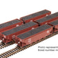Broadway Limited 10137 HO MILW with White ARA 70-ton 4-Bay Hopper B (Set of 6)