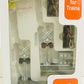 Z-Stuff DZ-1020 O Crossing Signal w/Block Signal Detector & Sound (Set of 2) NIB