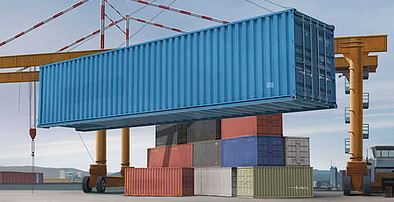 Trumpeter 01030 1:35 40ft Shipping/Storage Container