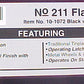 MTH 10-1072 Standard Gauge 211 Black Tinplate Flat Car with Load LN/Box