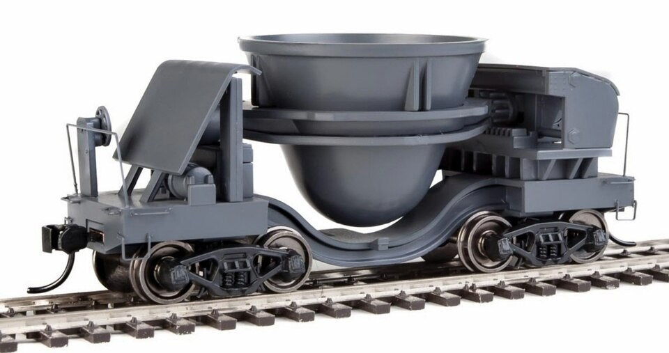 Walthers 920-107910 HO Gray Slag Car with Decal Numbers (Set of 2)