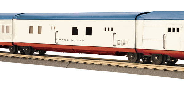 Lionel 11-80011 O GAUGE STREAMLINED ARTICULATE LIONEL ARCHIVES ORG/RED