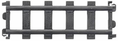 Lionel 7-11039 G Gauge Black Plastic Straight Tracks (Pack of 4)