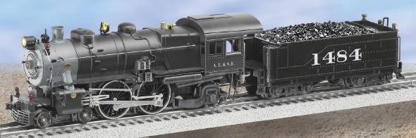 Lionel 6-11117 O AT&SF 4-4-2 Atlantic Steam Locomotive & Tender #1484 LN/Box