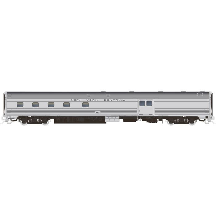 Rapido Trains 114033 HO New York Central Budd Baggage-Dorm Car #8973  LN/Box
