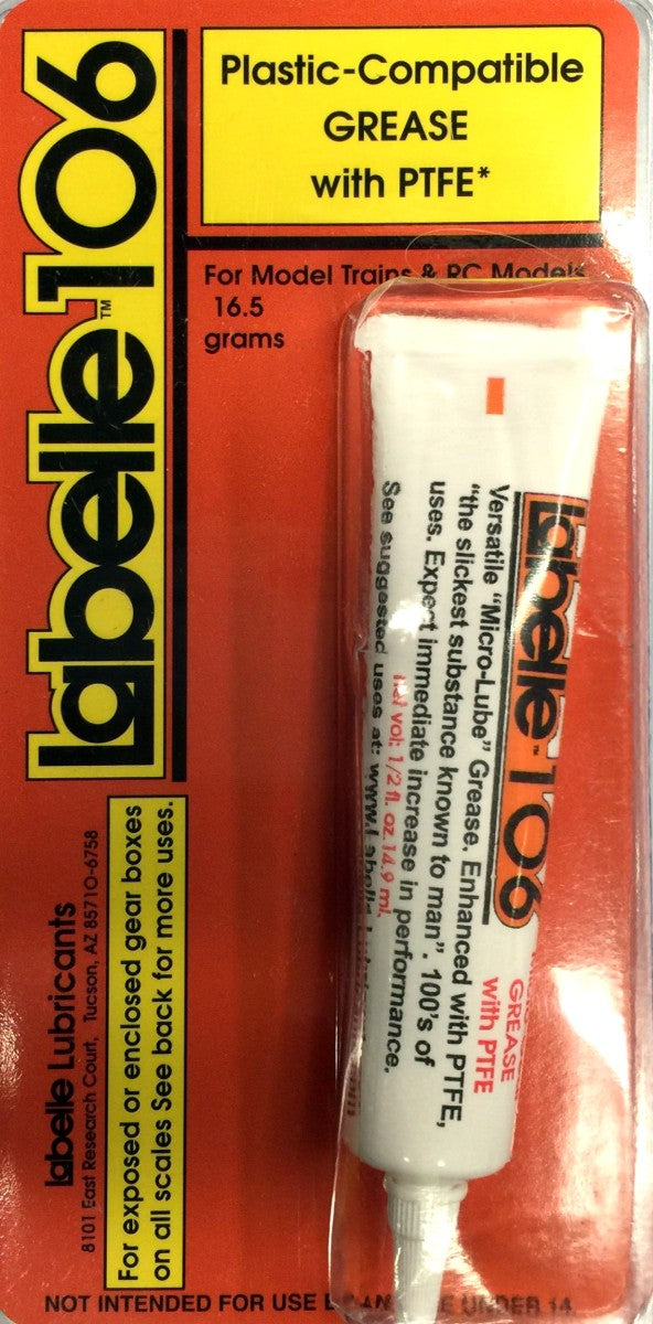 LaBelle 106 16.5 Gram Plastic Compatible Lubricating Grease with PTFE (Teflon)