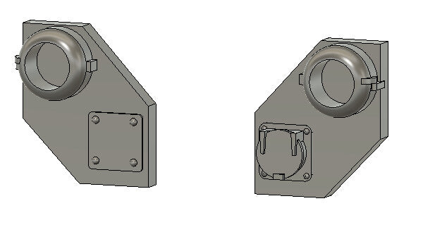 CMR Products 426-2101 N Undecorated CSX Ditch Light Housings (Pack of 4)
