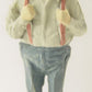 Arttista 1177 O Pewter Farmer with Hands on Suspenders Figure