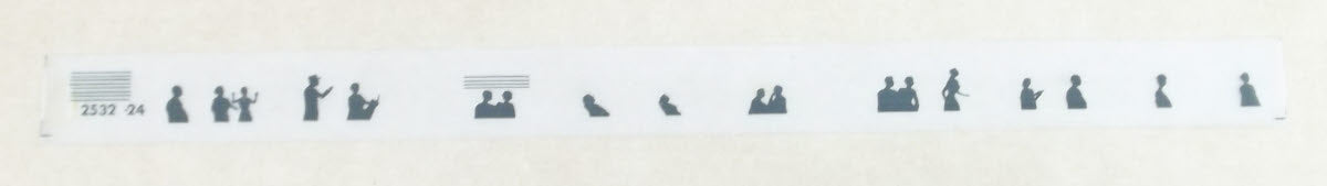 Lionel 2532-24 Left Hand Silver Dawn Observation Window Strip