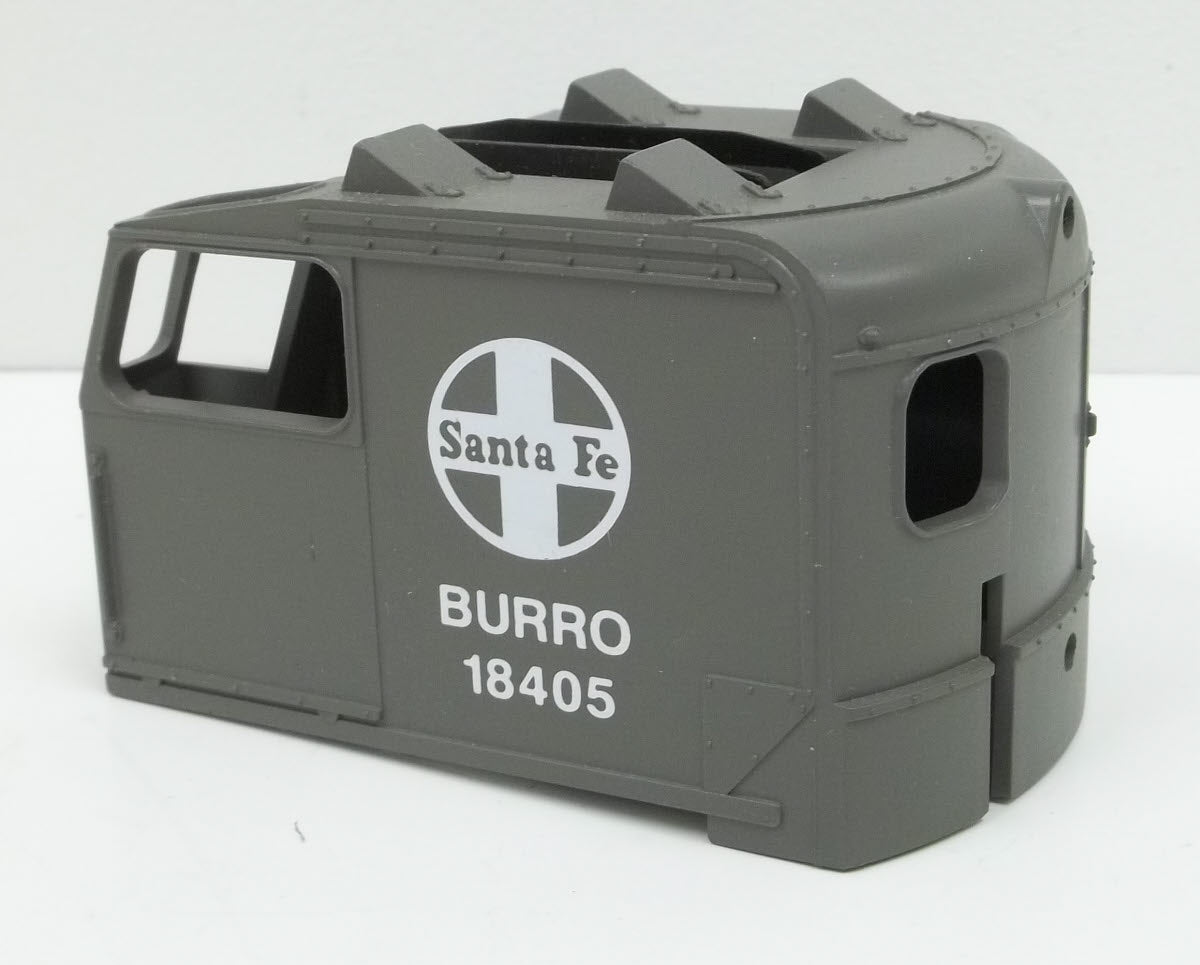 Lionel 18405-100 Santa Fe Burro Crane Cab