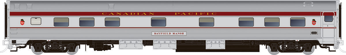 Rapido Trains 119001 HO CP Maroon Scheme Budd Manor Sleeper Car #10305