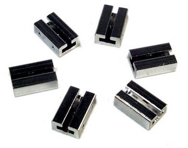 Aristo-Craft 11904 G Silver Plated Rail Locks (Pack of 6)