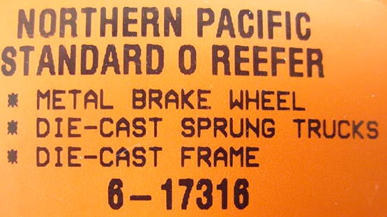 Lionel 6-11977 Northern Pacific Freight Cars 4-Pack LN/Box