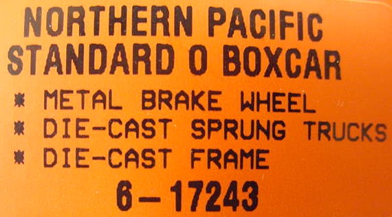 Lionel 6-11977 Northern Pacific Freight Cars 4-Pack LN/Box