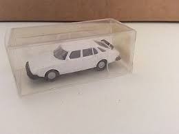 Wiking 215 HO Scale WhiteSaab 900 Turbo Plastic Automobile