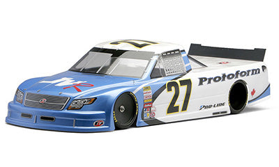 Protoform 1227-21 1:10 Oval ORT Truck Clear Body