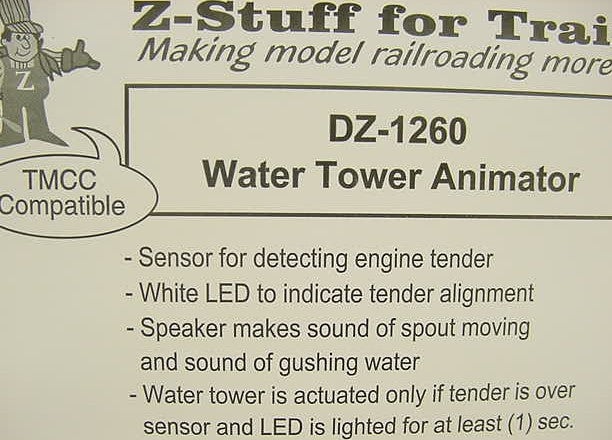 Z-Stuff DZ-1260 Water Tower Animator (Sound & Control Module) LN/Box