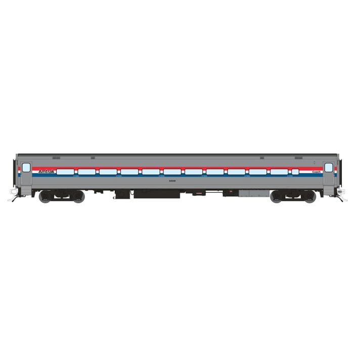 Rapido Trains 128042 HO Amtrak Phase 3 Wide Horizon Coach Passenger Car #54057