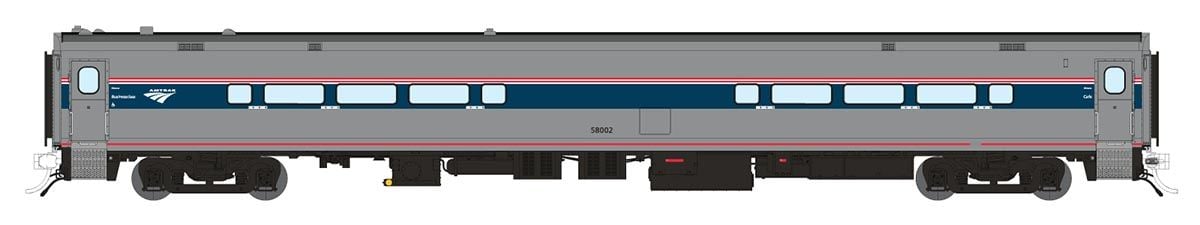 Rapido Trains 128061 HO Amtrak Horizon Club Dinette Passenger Car #58104