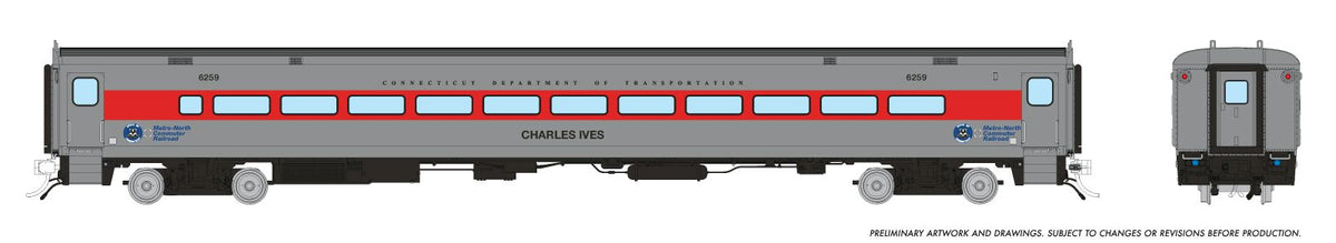 Rapido Trains 128530 HO CDOT As Delivered Coach Comet Car #6259