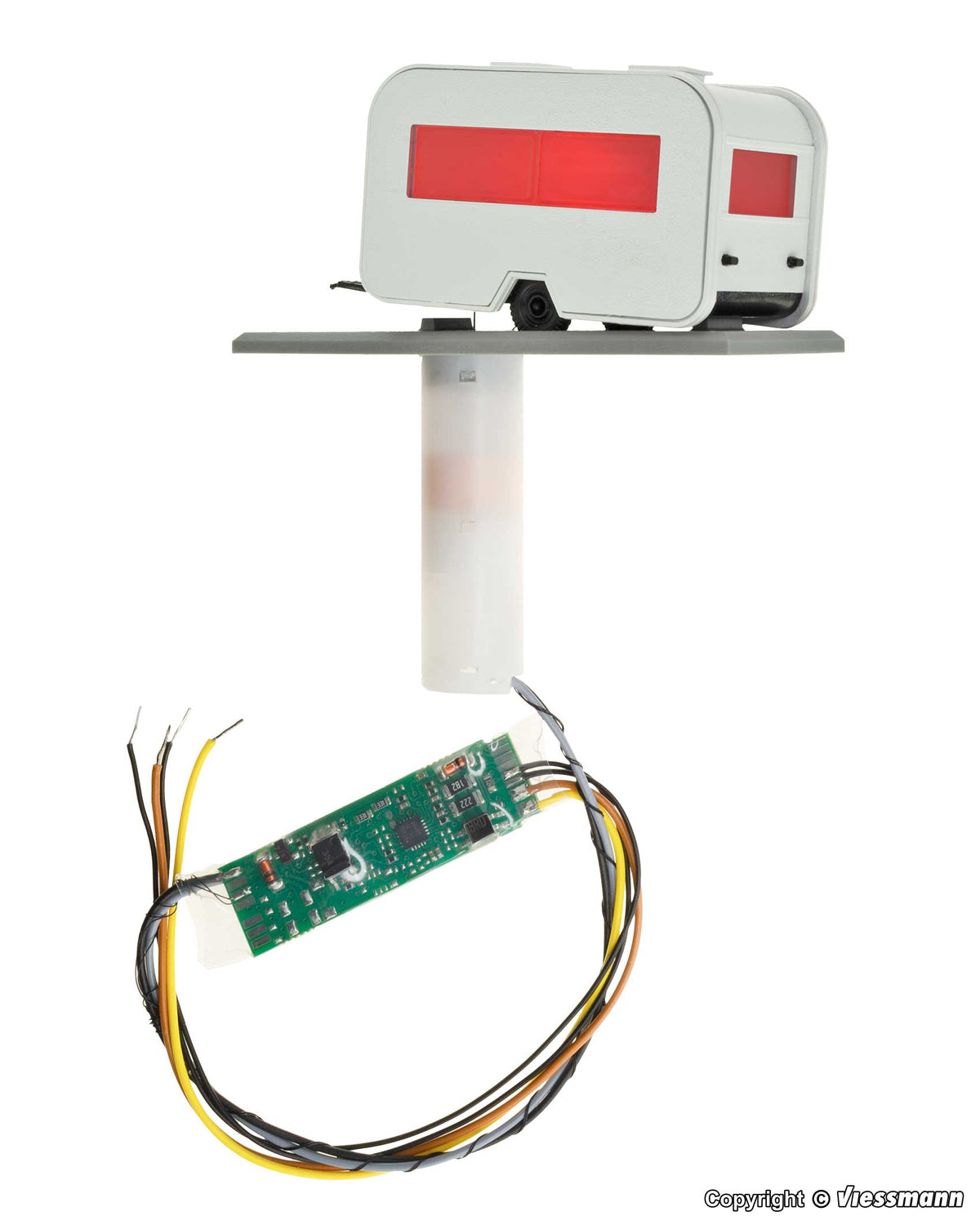 Viessmann 1290 HO Moving Love Mobile with LED Lighting