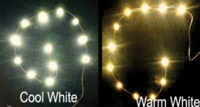 Evan Designs UCS12 12-18V Cool White 12 LED Chip String