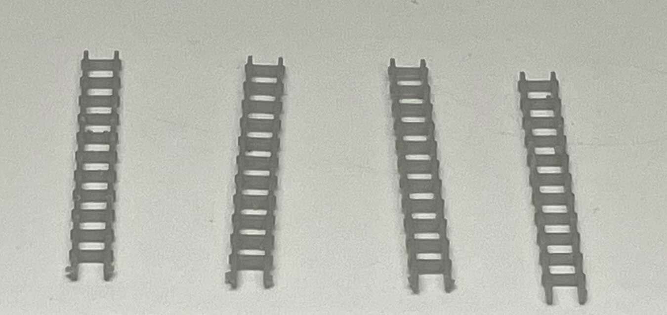 Phoenix Precision Models 30510 N 12' Tall Ladders 3D Printed Kit (Pack of 4)