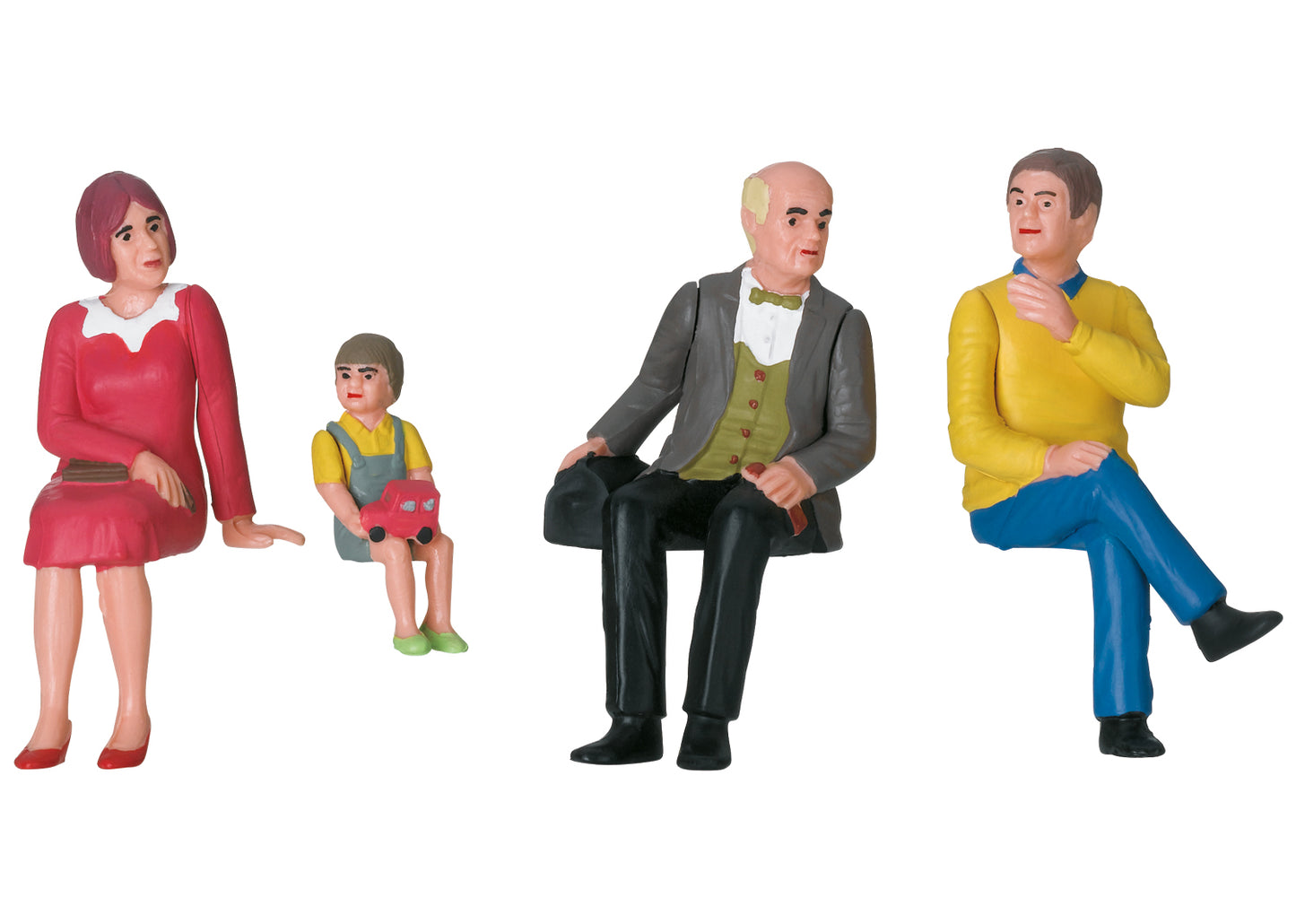 LGB 53011 G Nostalgic Group of Figures (Set of 4)