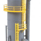 Faller 130177 HO Vertical Storage Tank/Column with Piping Building Kit